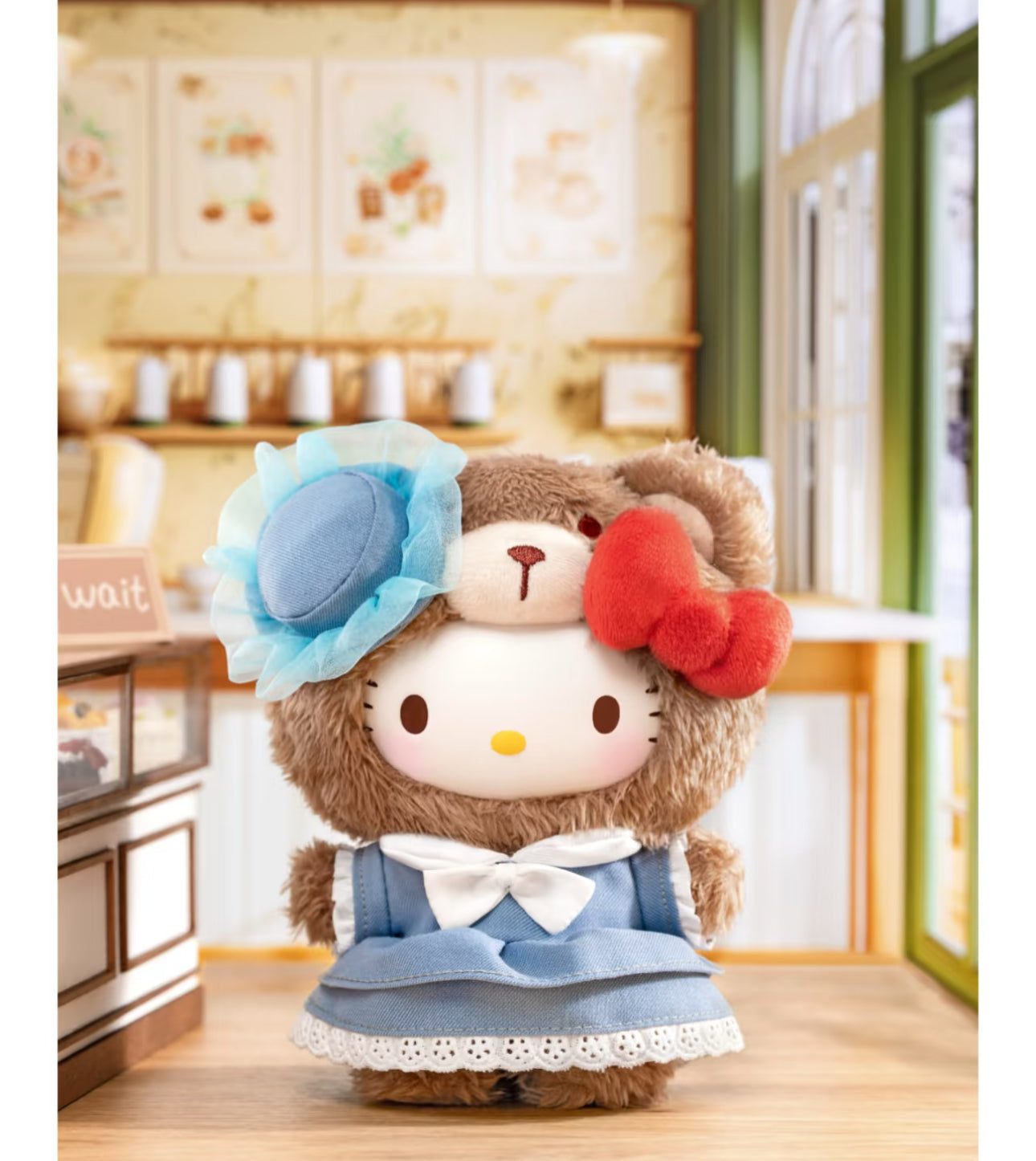 Sanrio British Afternoon Tea Party Vinyl Plush Keychain Blind Box – Cute & Collectible Sanrio Bag Charms