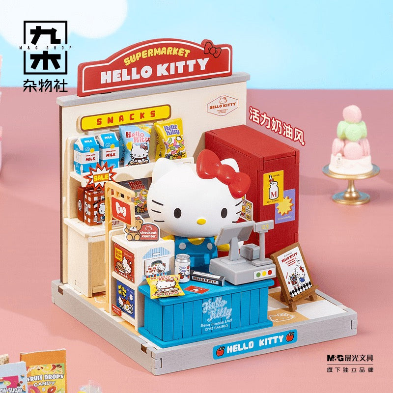 Rolife × Sanrio – Hello Kitty DIY Art House: “Super Snacks” Store