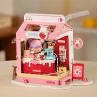Rolife DIY Strawberry Milk Box DS034