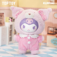 Sanrio Kuromi Peachy MyMelody Soft Vinyl  Plush Keychain