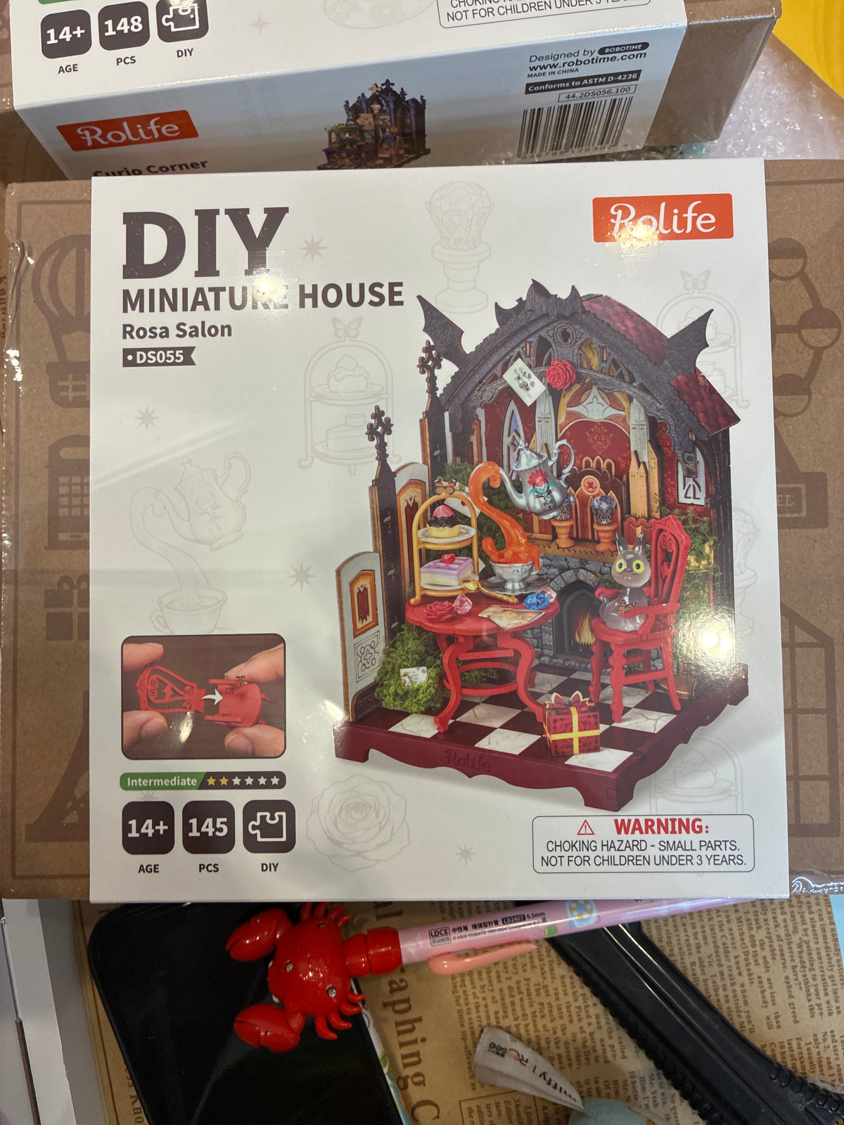 Rolife DIY Miniature House Rosa Salon DS055