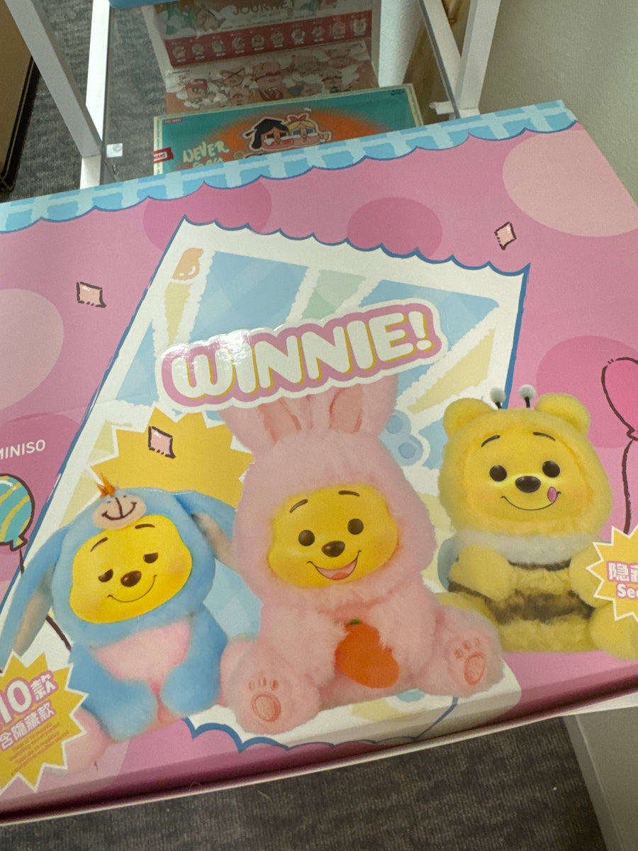 Miniso 维尼熊一端9只