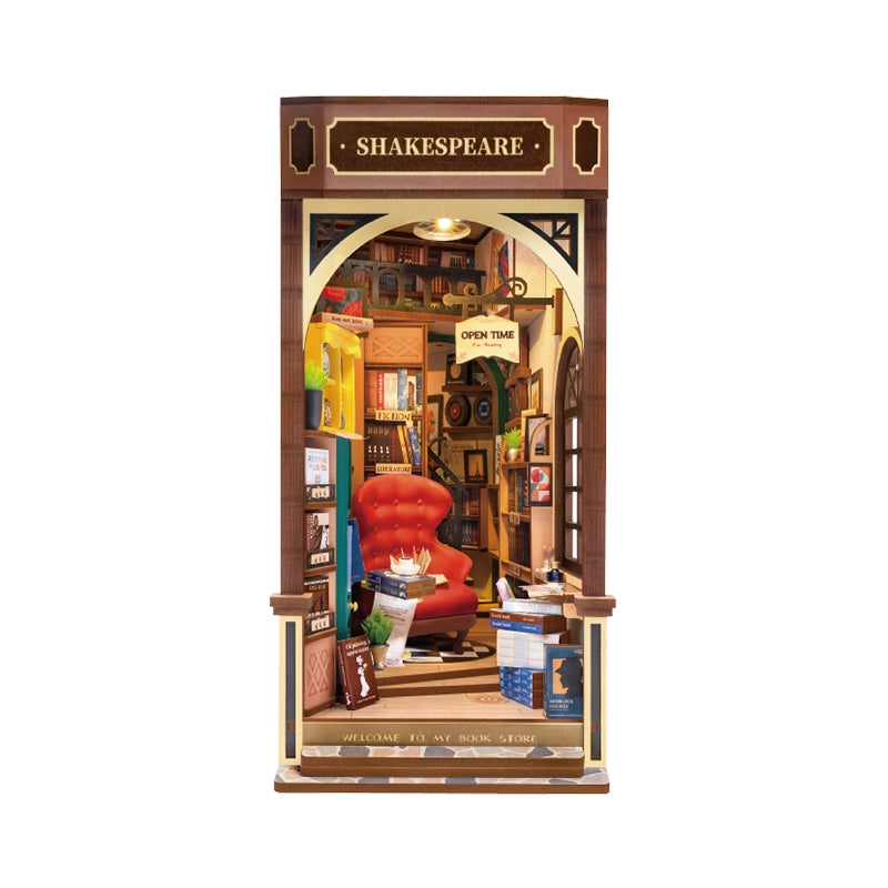 Rolife Bookstore DIY Book Nook Kit TGB07