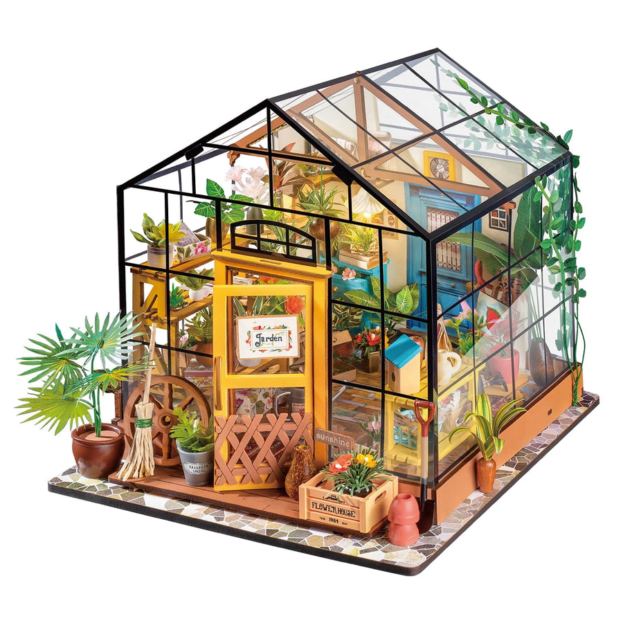 Rolife Cathy’s Flower House DIY Miniature House Kit DG104