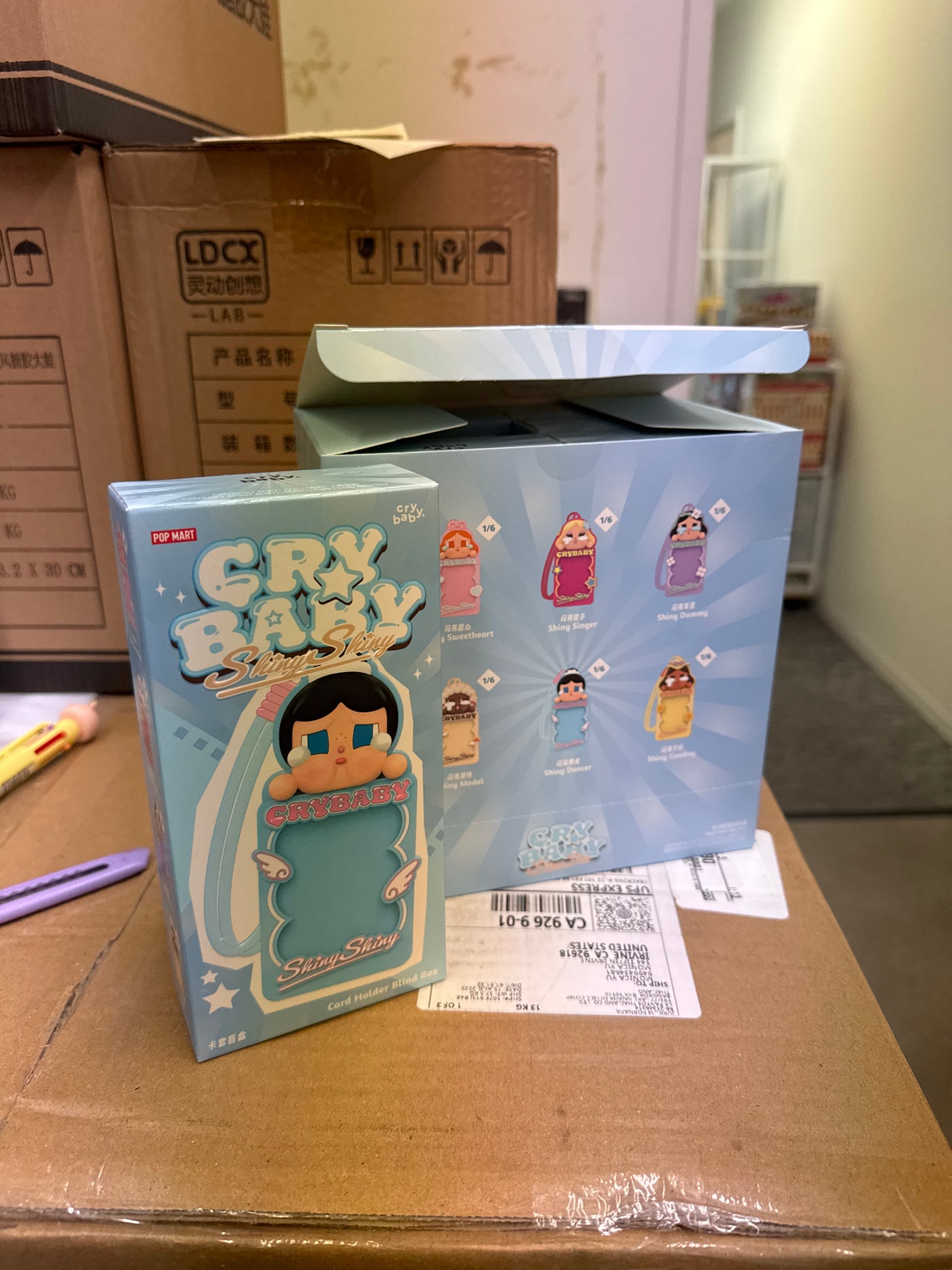 Crybaby, shiny shiny card holder ￼