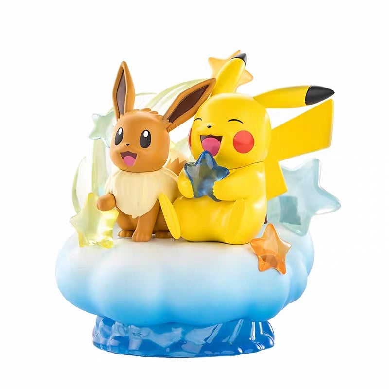 Eevee and Pikachu funism 400%