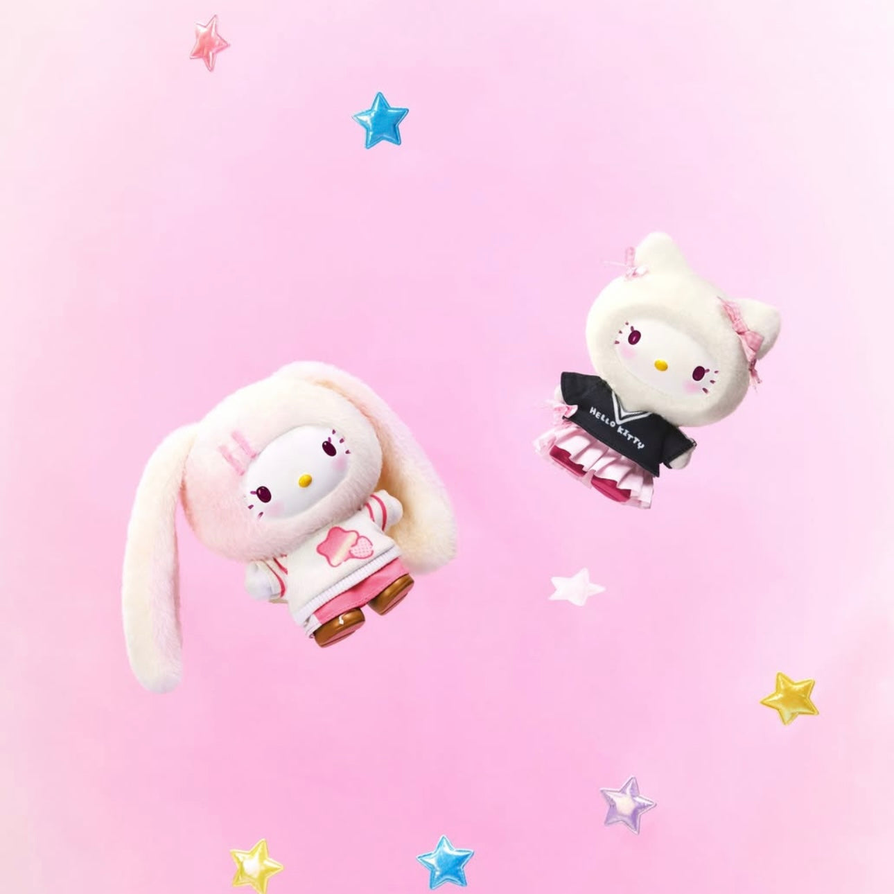 Miniso Hello kitty Pop Star Vinyl Face Plush Blind box