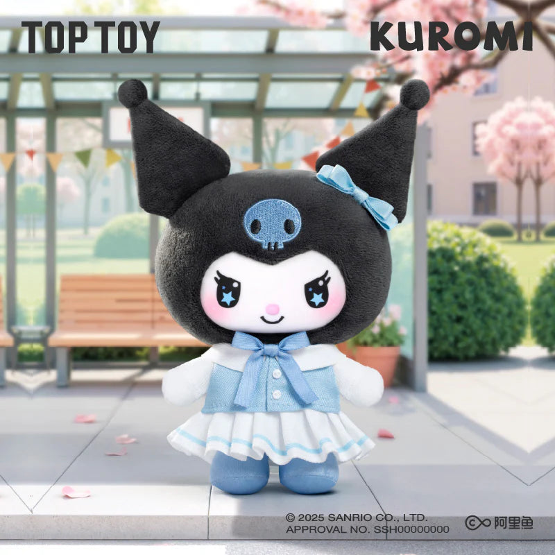 TOPTOY × Kuromi School Life Series Plush Keychain Blind Box