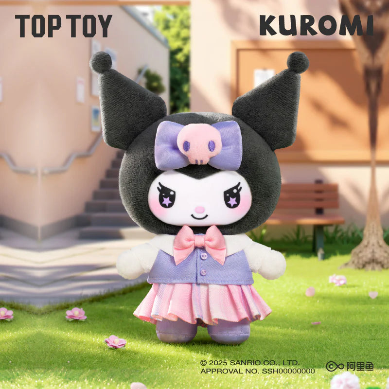 TOPTOY × Kuromi School Life Series Plush Keychain Blind Box