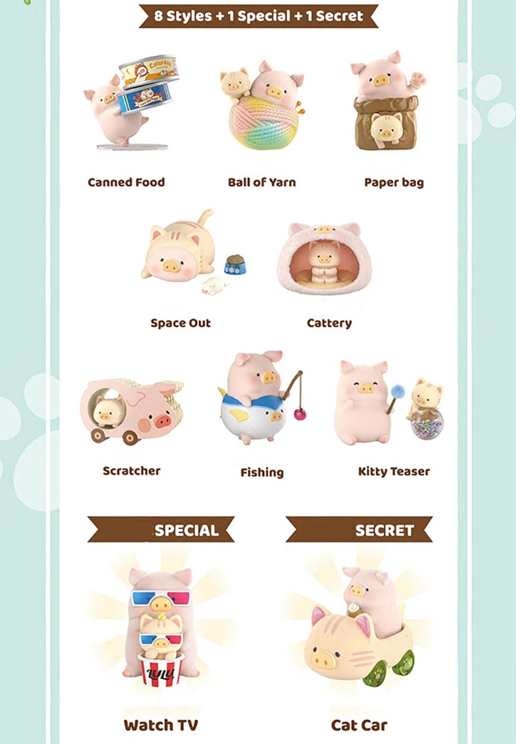 Lulu The Piggy Caturday Series Blind Box
