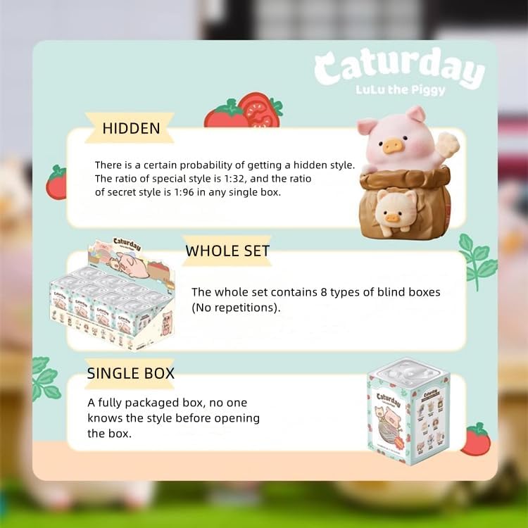 Lulu The Piggy Caturday Series Blind Box