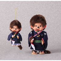 Monchhichi Samurai Kengo Boy Plush Doll Sword Kimono Kyugetsu IPM-15-Z