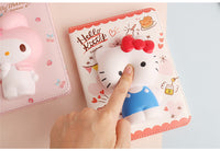 IIGEN Sanrio Squishy Notebook - Hello Kitty - Bear Cookies