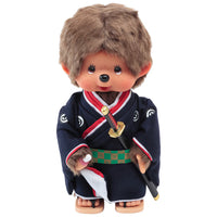 Monchhichi Samurai Kengo Boy Plush Doll Sword Kimono Kyugetsu IPM-15-Z