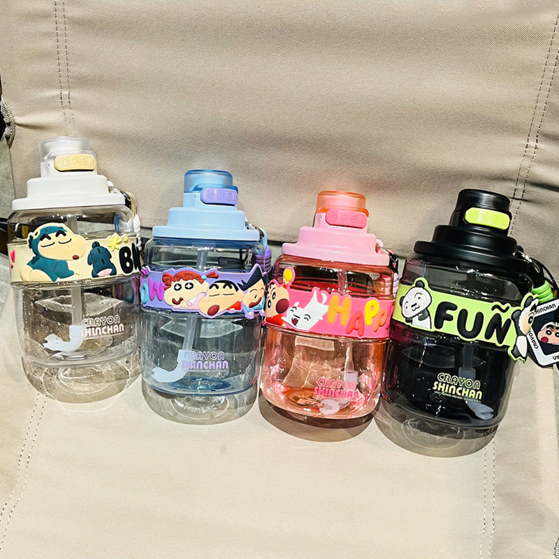 Crayon Shin-chan Large Capacity Sports Water Bottle