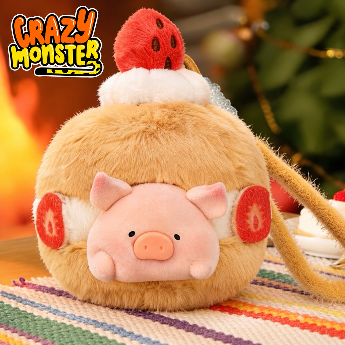 Lulu the Piggy Diet Saboteurs Scented Plush Keychain Blind Box