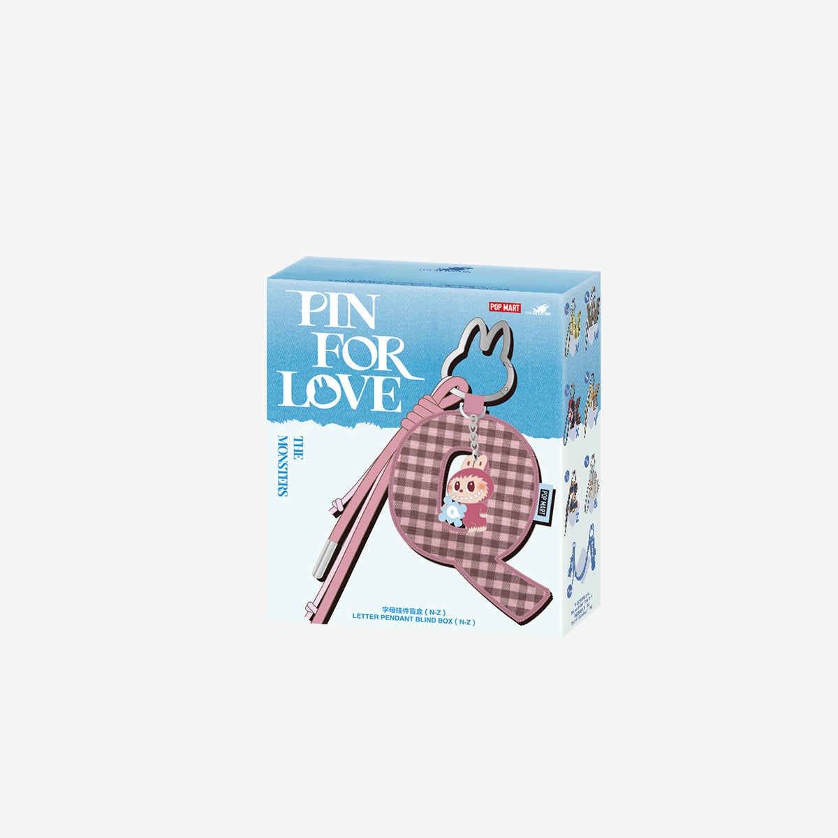 THE MONSTERS Pin for Love Series- Letter Pendant Blind Box (N-Z)