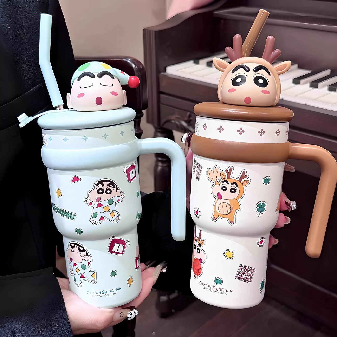 Crayon Shin-chan – “Pajama Edition” Insulated Tumbler