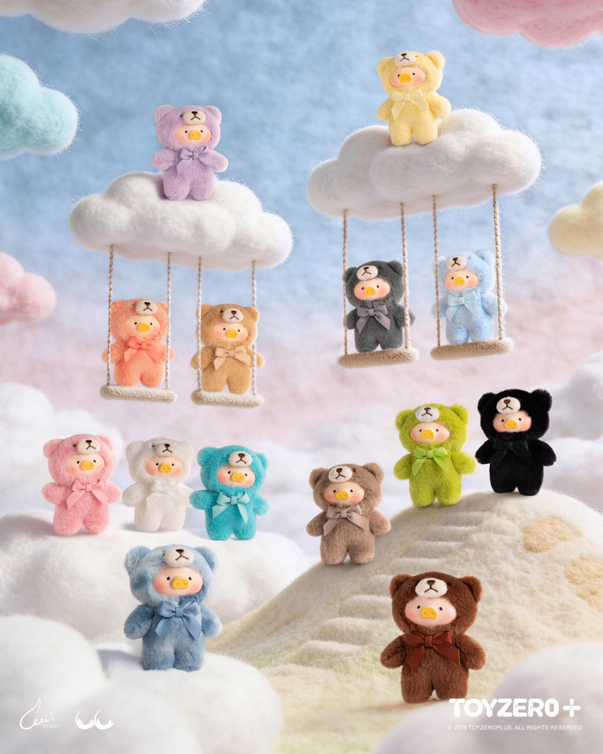 Teddy mini whispers of nature phone charms