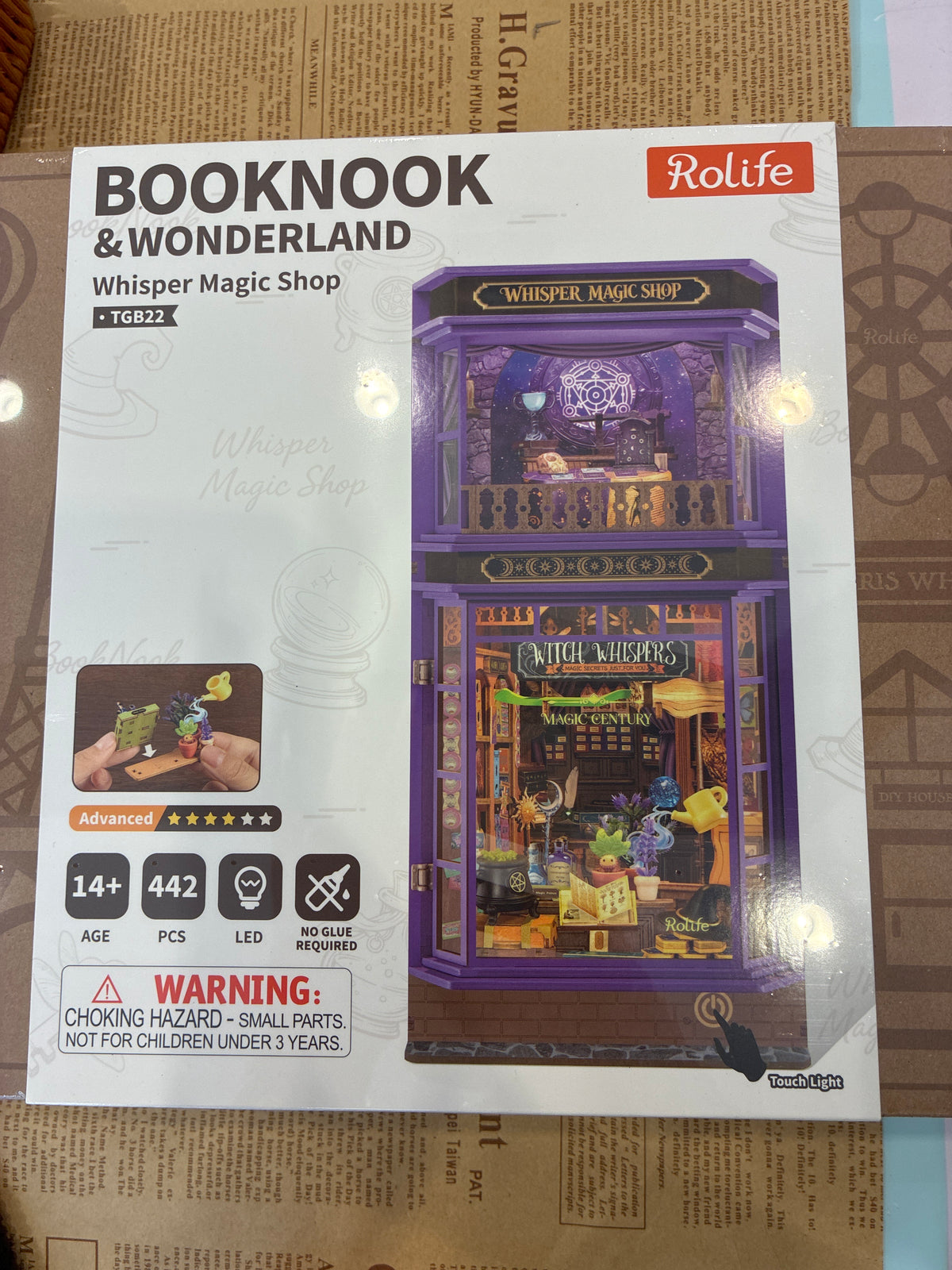 Rolife Booknook Whisper Magic Shop