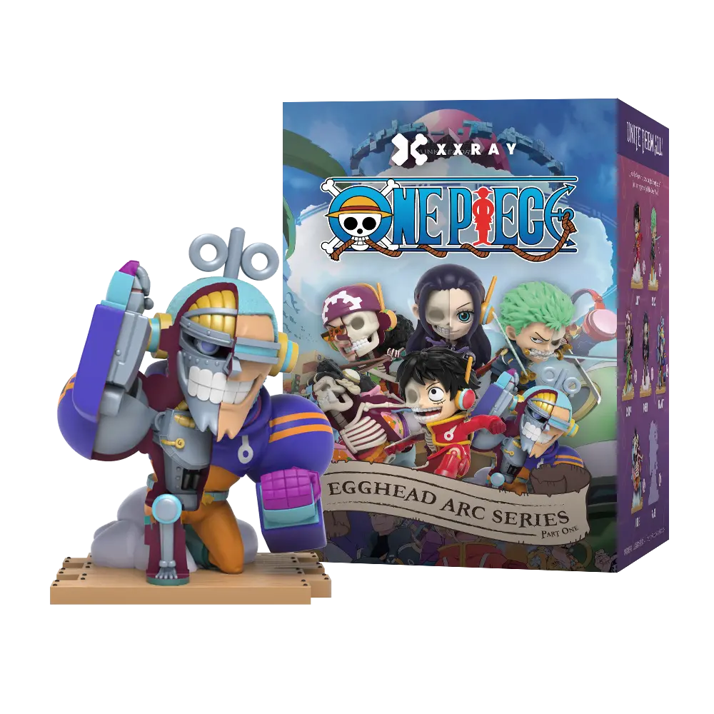 Mighty Jaxx × One Piece – Egghead Arc Collectible Figure Series | Limited Edition Art Toy