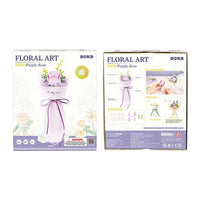ROKR DIY Bouquet 3D Puzzle - Purple Rose AF021