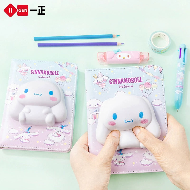 IIGEN Sanrio Squishy Notebook - Cinnamoroll