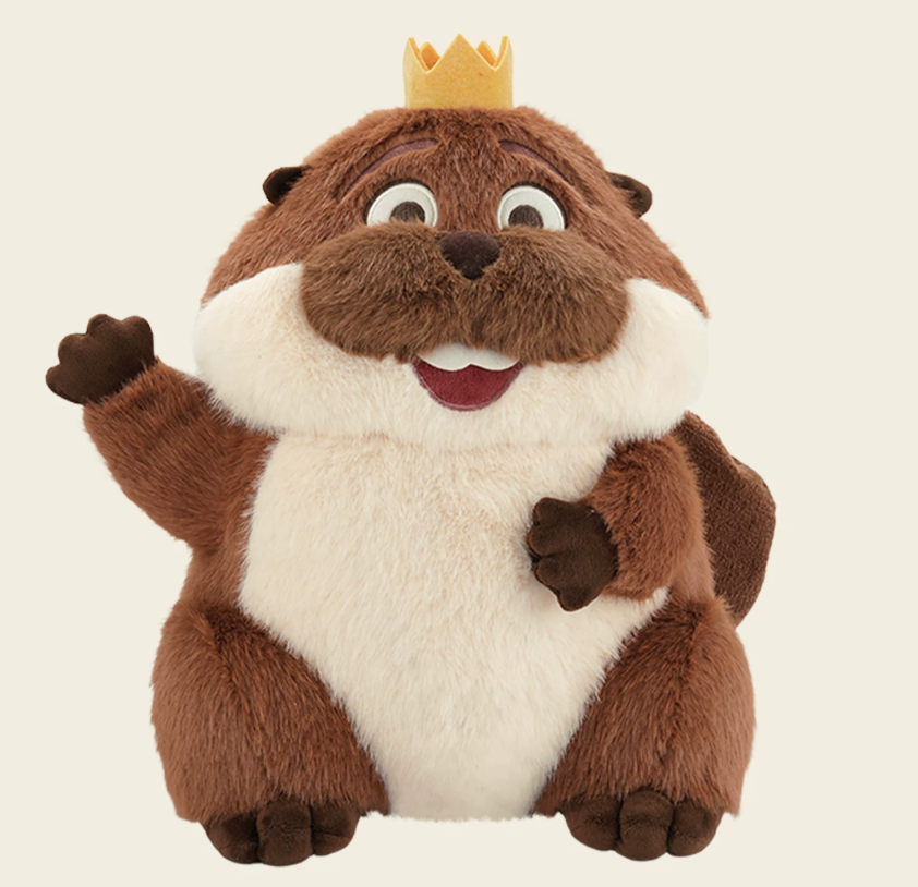 Pixar Beaver Hopper Series – King George Plush Toy
