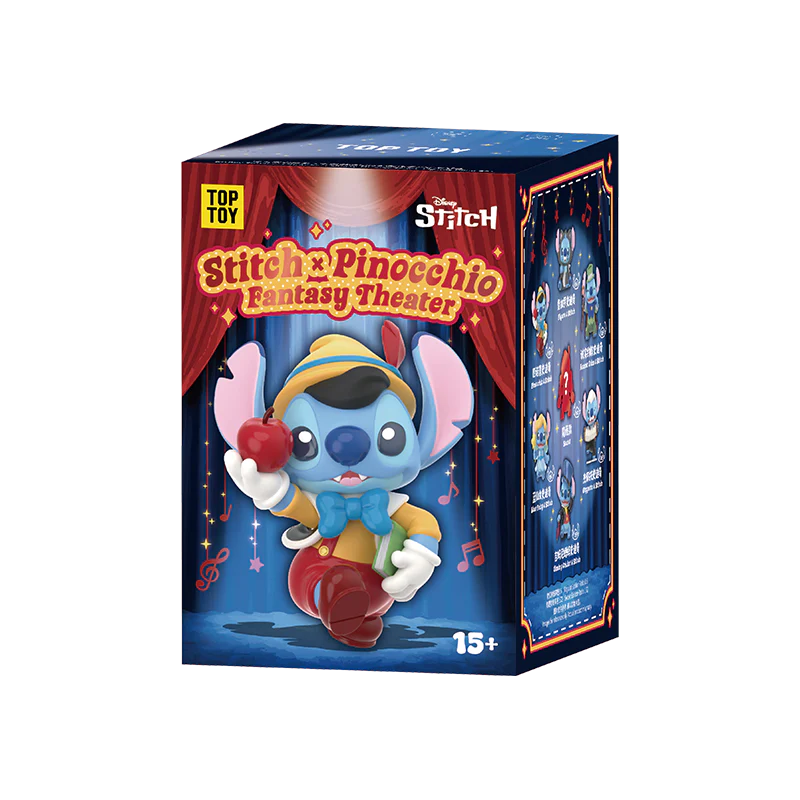 TOPTOY Disney Stitch × Pinocchio Fantasy Theater Blind Box