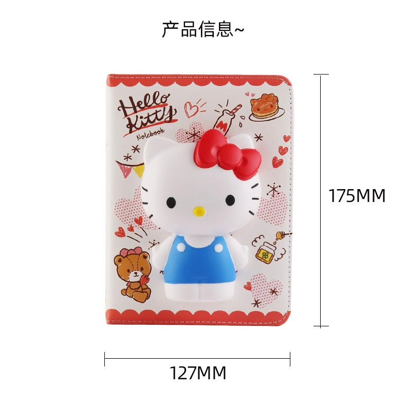IIGEN Sanrio Squishy Notebook - Hello Kitty - Bear Cookies