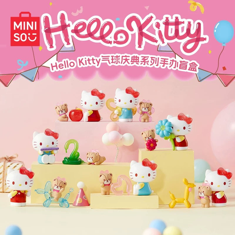 HELLO KITTY Balloon Celebration Series Figures Blind Box