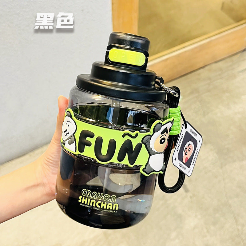 Crayon Shin-chan Large Capacity Sports Water Bottle