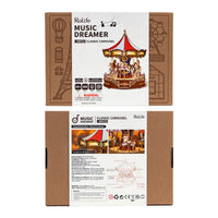 Rolife Classic Carousel 3D Wooden Puzzle AMC01