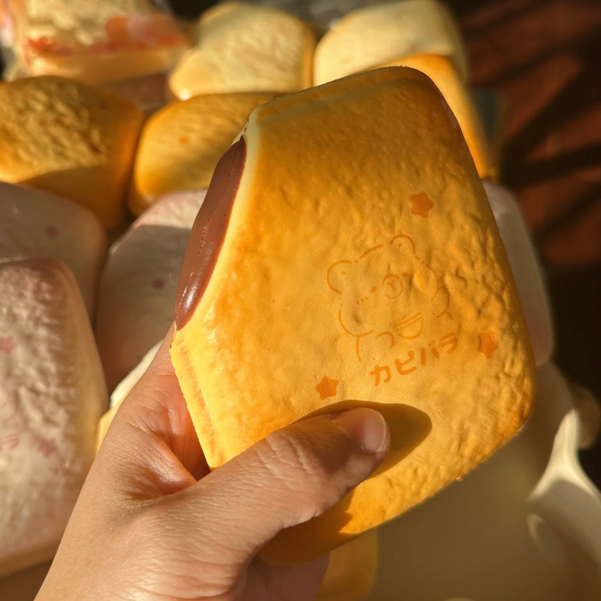 Custard Toast Squishy