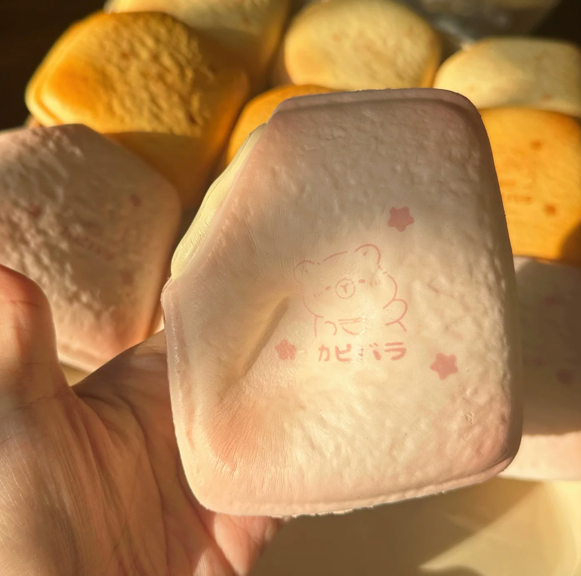Custard Toast Squishy