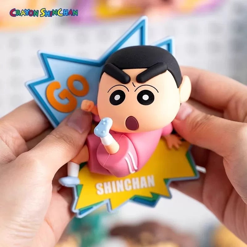 Crayon Shinchan – “Passion Green Field” Magnet Blind Box