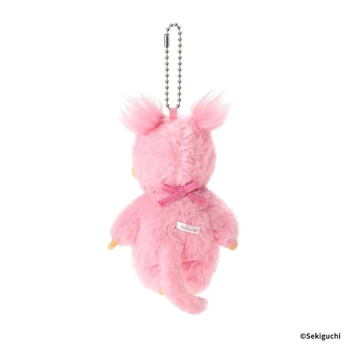Monchhichi Girl Plush Keychain Sakura Pink Japan 2026