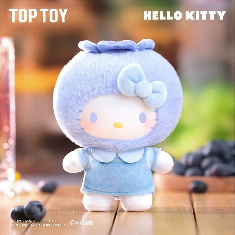 Top Toy Sanrio Hello Kitty Fruity Paradise Series Vinyl Plush Keychain