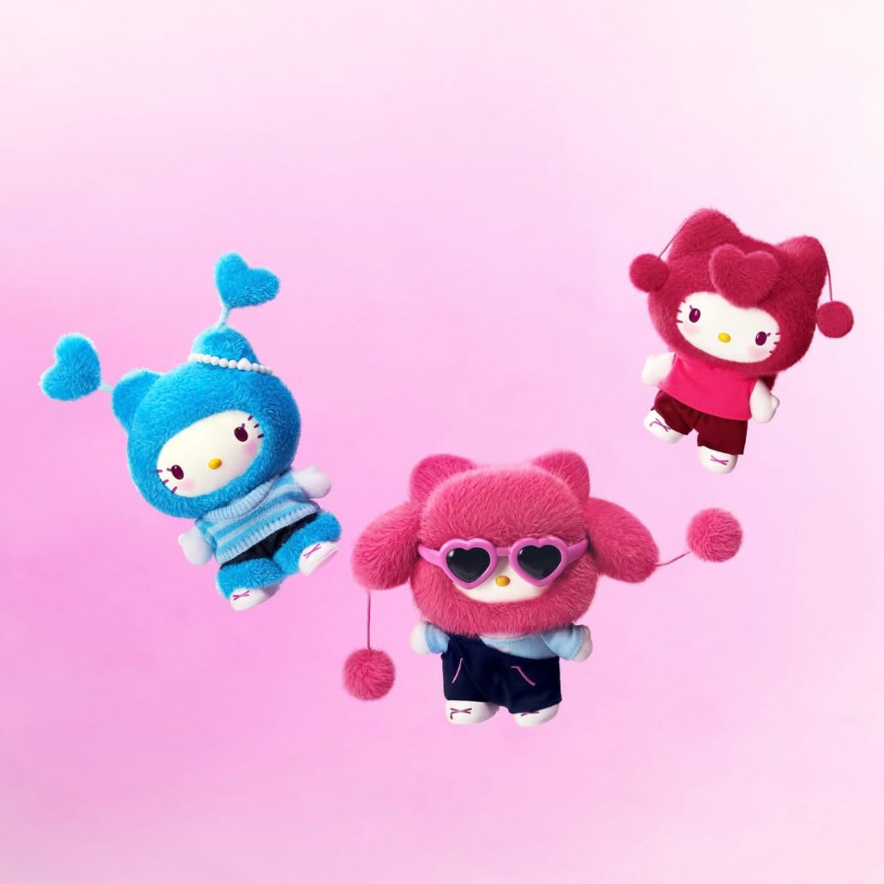 Miniso Hello kitty Pop Star Vinyl Face Plush Blind box