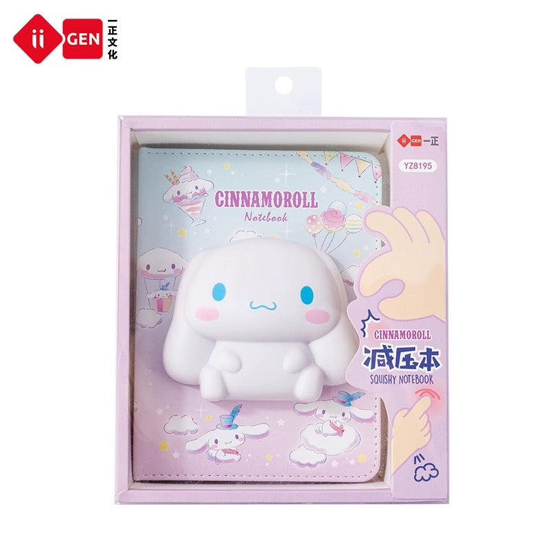 IIGEN Sanrio Squishy Notebook - Cinnamoroll