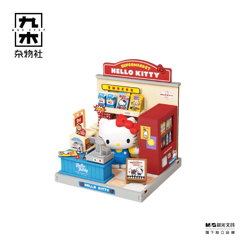 Rolife × Sanrio – Hello Kitty DIY Art House: “Super Snacks” Store