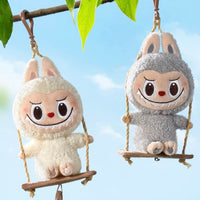 THE MONSTERS Labubu - Timber Workshop Playing on the Swing Plush