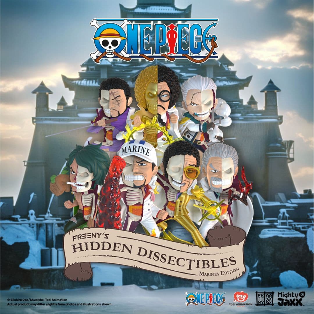 Mighty Jaxx – Freeny’s Hidden Dissectibles: One Piece Marines Edition Blind Box