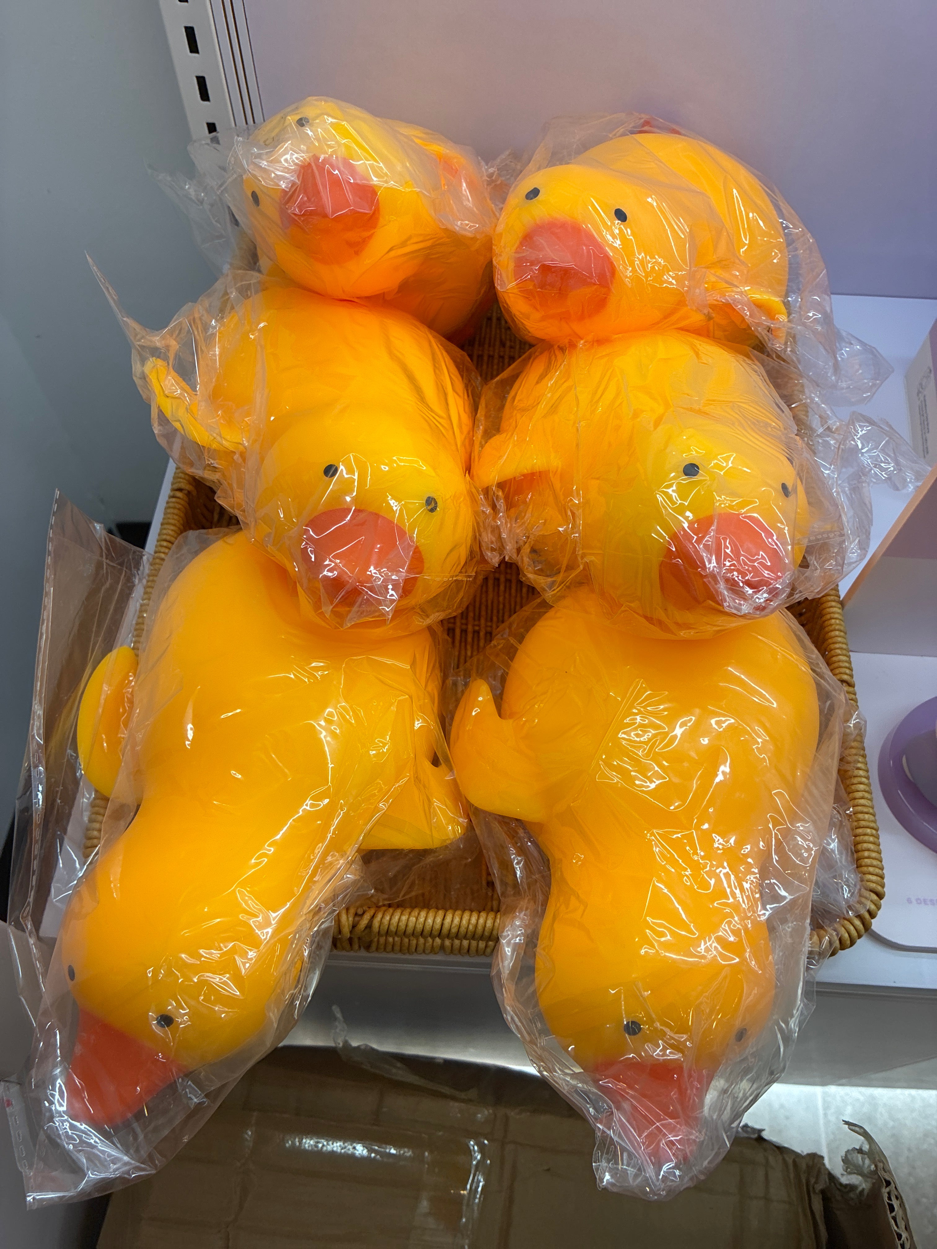 Giant Duck Squishy- Orange Scent