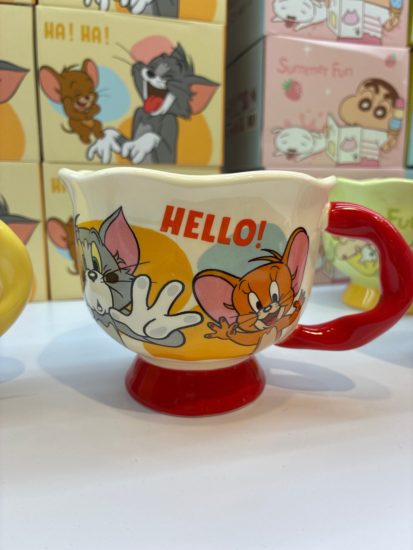 Tom & Jerry Mug (Red)