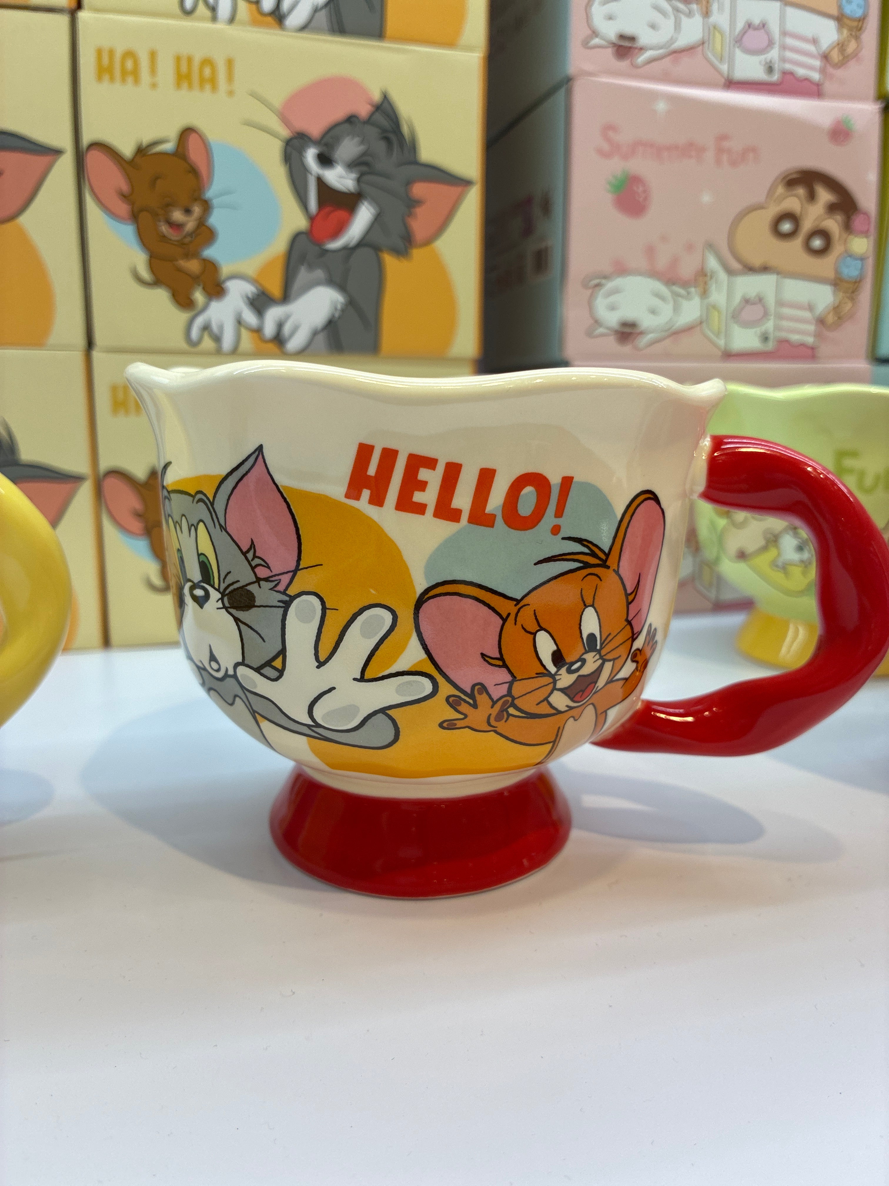 Tom & Jerry Mug (Red)