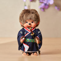 Monchhichi Samurai Kengo Boy Plush Doll Sword Kimono Kyugetsu IPM-15-Z