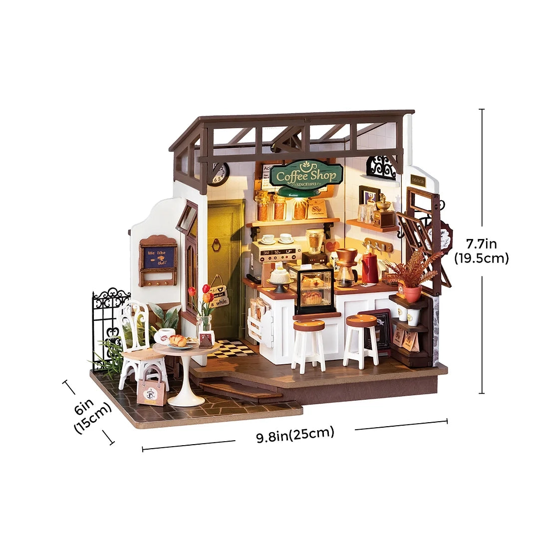 Rolife Flavory Café DIY Miniature House Kit DG162