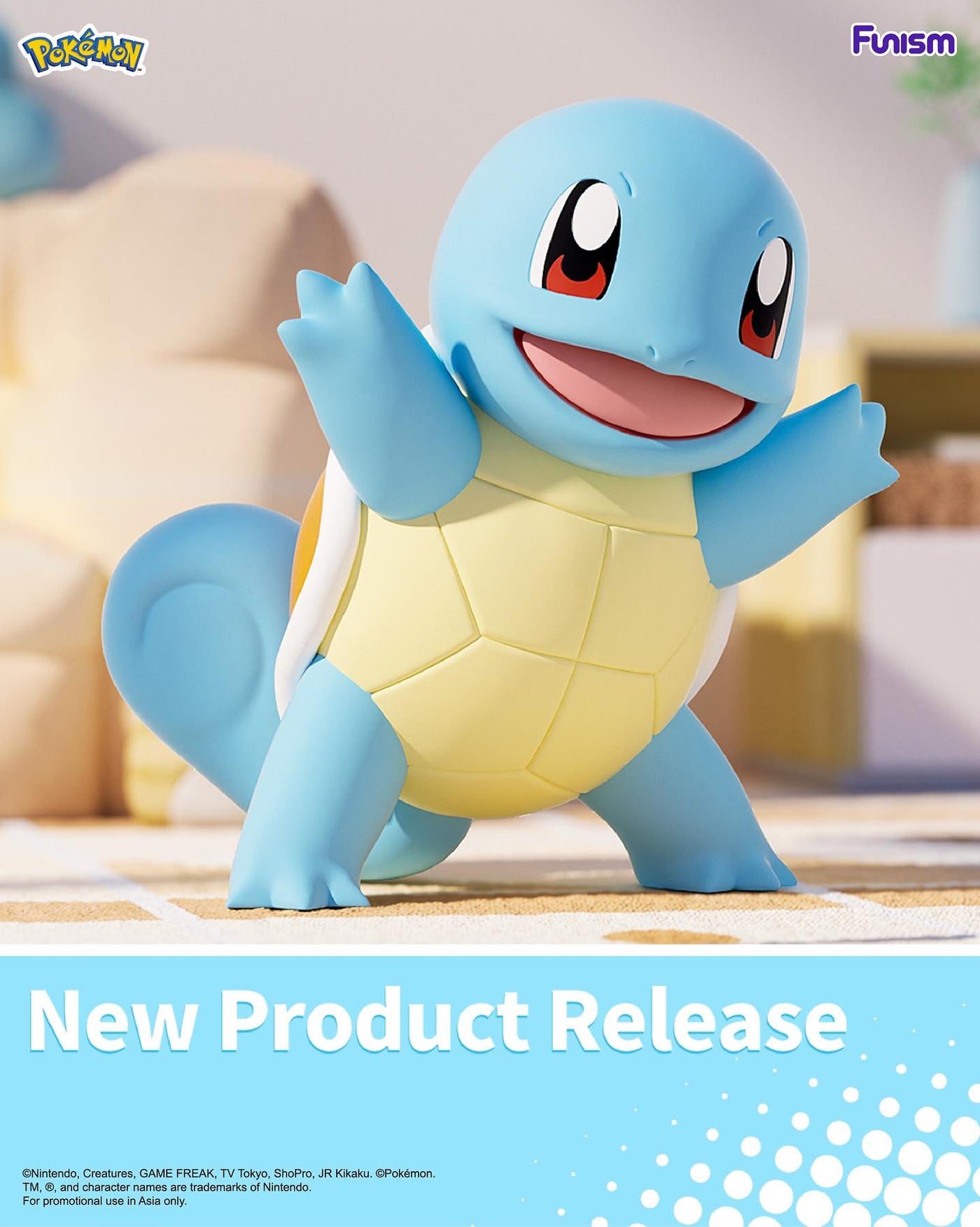 Funism Pokemon Prime Figure Mini Charmander Bulbasaur Squirtle