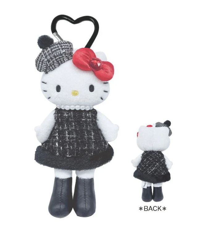 Hello Kitty Dress-Up Keychain Tweed Dress